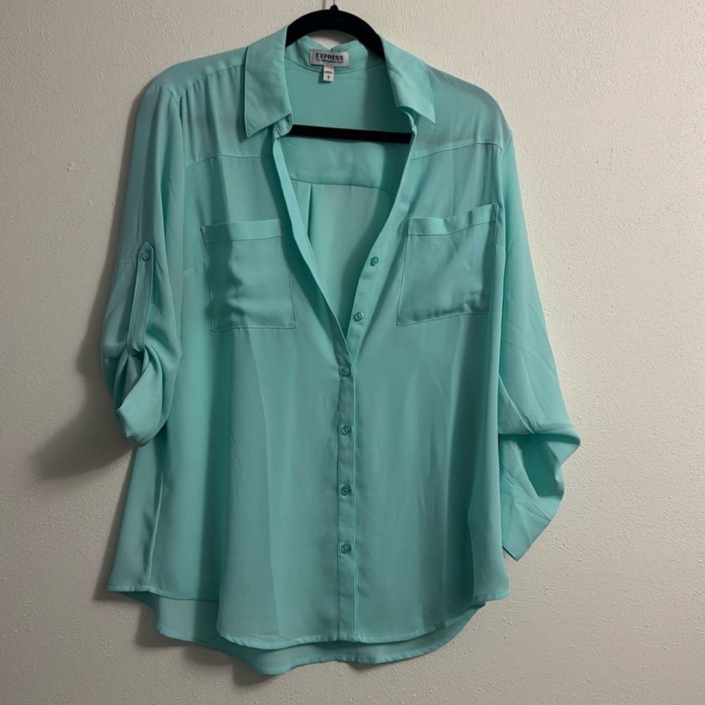 Express button up blouse